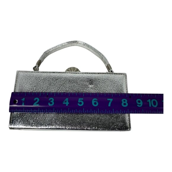 Vintage Silver‎ Box Purse - Picture 6 of 7